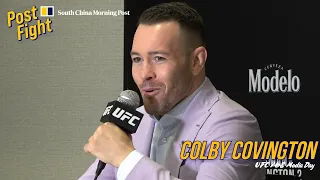 Colby Covington says Khamzat Chimaev "has a lot of work to do" | UFC 268 pre-fight interview