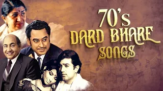 📀 70s Dard Bhare Hindi Songs | Lata, Rafi, Kishore, Rajesh Khanna Best Collection | OLD IS GOLD 📀