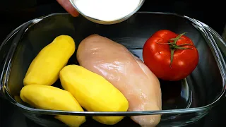 Wie man kocht Hähnchenfilet? Schnelles Rezept Abendessen #36