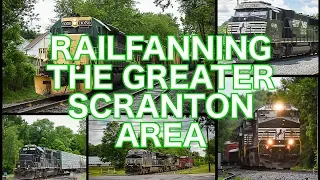 Railfanning Scranton, PA area with Trains21