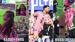 Fans Go Crazy After Messi 2 Goals Vs New England