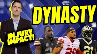 Nick Chubb Injury, Risers & Fallers, Waiver Wire Targets and More! (Fantasy Football Today Dynasty)
