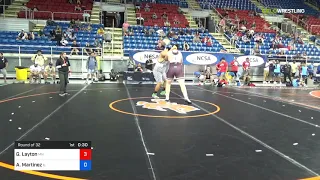 2018 USMC-USAW Cadet & Junior FS Nationals/Cadet 285 Round Of 32 - Gavin Layton (MN) Vs. Angel Mar