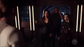 The Perfection of Zoie Palmer’s The Android in Dark Matter (bloopers version)