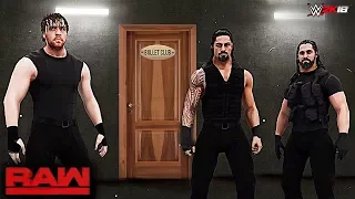 WWE 2K18 Custom Story - The Shield Trapped Bullet Club Raw 2017 ft. Reigns, Lesnar - PART 21