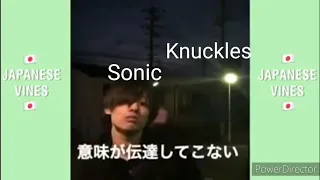 Sonic Boom as Japanese vines because I'm bored