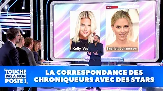 La correspondance des chroniqueurs avec des stars