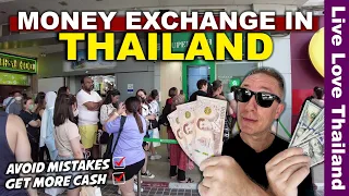 How To Exchange Money In THAILAND | Avoid These Mistakes & Get More Cash #livelovethailand