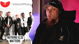 VOICEPLAY "NOTHING ELSE MATTERS" (METALLICA COVER)  | Audio Engineer & Musician Reacts