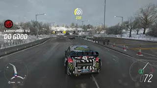 (Forza Horizon 4) 608HP HOONIGAN GYMKHANA 9 FOAD FOCUS RS RX (2016) TOP SPEED