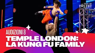 Temple London tramanda di padre in figlio l'arte del Kungfu a Italia’s Got Talent