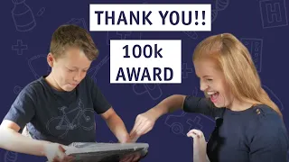 UNBOXING 100k Subscriber Award with Sam Bailey 😲