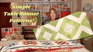 Simple Table Runner Patterns