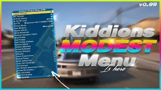 GTA 5 Online 1.67 Kiddion's Modest Menu v0.9.9 | GTA 5 Mod Menu PC + Free Download