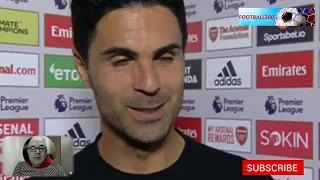 Mikel Arteta Post Match Interview□ Arsenal 4 vs 2 Leicester City