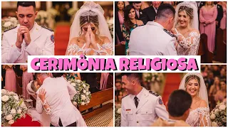 CASAMENTO EMOCIONANTE | Cerimônia religiosa completa | Casamento Raíssa e Matheus 💒