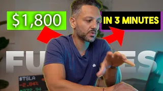 Watch Me Make $1,800 Trading Futures LIVE in a Small Account