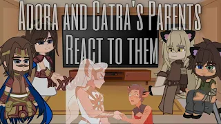 Adora and Catra's Parents React to Them 👩🏽👩🏼