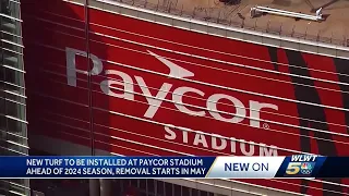 New turf to be installed at Paycor Stadium ahead of 2024 season