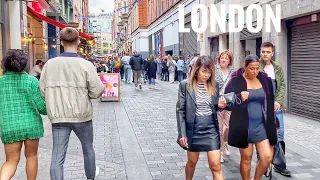 London Walking Tour - Evening Stroll around Oxford Street, Carnaby Street, Regent Str Central London