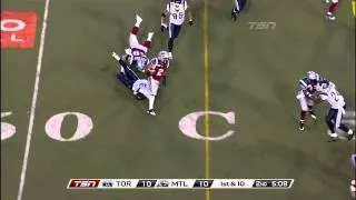 CFL Recap: Toronto 17, Montreal 40 - July 15, 2011