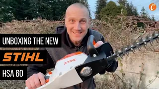 Unboxing the Stihl HSA 60 Hedge Trimmer