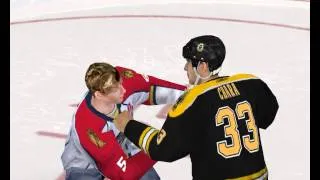 NHL 09 FIGHT (Chara VS. Allen)