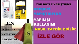 YOK BÖYLE BİR YAPIŞTIRICI