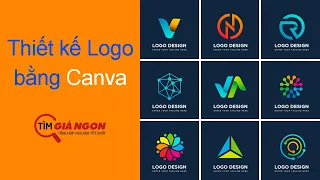 HƯỚNG DẪN tự THIẾT KẾ LOGO online chuyên nghiệp bằng Canva MIỄN PHÍ AI CŨNG LÀM ĐƯỢC, 5p XONG