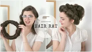 Making An Edwardian Hair Rat