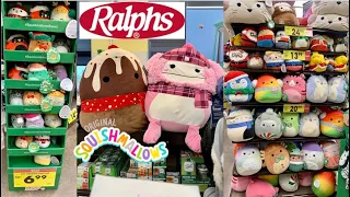 | new & rare | Christmas Squishmallow hunting at RALPHS! Axolotl, bigfoot, hot chocolate..🎄