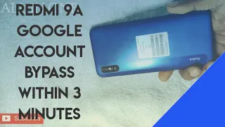 Redmi 9A Frp Unlock MIUI12 |Google Account Bypass Without Pc | m2006c3li frp bypass 100% ok