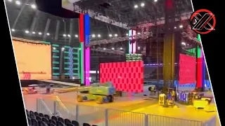 First Look At WWE Night of Champions 2023 Stage and Ring Construction