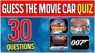 Knowledge Masters - Guess The Movie Car Quiz