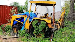 70's John Deere 310 Backhoe Sitting For Years... Will It Run? - NNKH