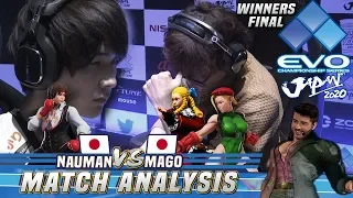 SFV CE Match Analysis: EVO Japan 2020 Top 8 WINNERS FINAL - Nauman vs. Mago