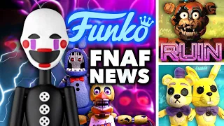 LEAKED FNAF FUNKO ACTION FIGURES! Fnaf VR 2, Fnaf Movie News, Fnaf Ruin DLC & More!