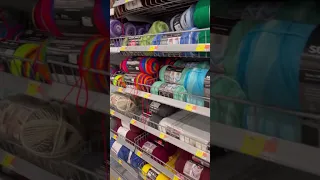 WALMART YARN SHOPPING | Yarn Aisle | Yarn Haul #crojocorner