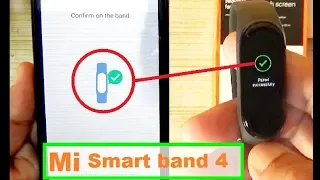 Mi Smart Band 4 -  How To Setup And Unboxing | How To Connect Mi Band 4 With Phone # Mi Smart Band 4