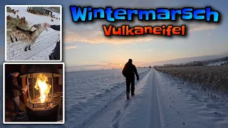 Wintermarsch Vulkaneifel