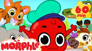 Morphle And The Zoo Animals! (+1 hour funny Morphle kids videos compilation)