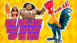 Moana's Pet Hei Hei Gets a Slime Belly with Surprise Toys! Featuring Maui