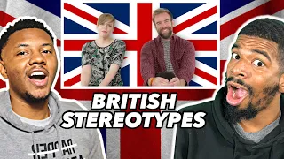 AMERICANS REACT To Brits React to Stereotypes