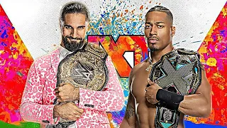 WWE 2K23 Seth Rollins vs Carmelo Hayes Dream Match Highlights