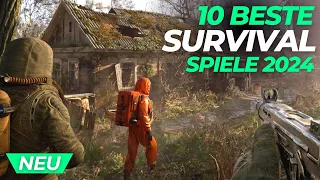 Die 10 Besten NEUEN Survival Spiele (Release in 2024)