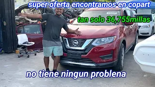 compramos una nissan rogue 2017 en la subasta de copart sin problemas por un excelente precio