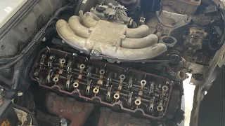 Replacing the headgasket on my Bmw E30 convertible