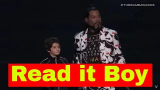 READ IT BOY  Game Awards 2018