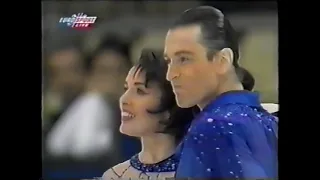 2000 World Championships - Compulsory Dance #2 - Irina Lobacheva & Ilia Averbukh RUS