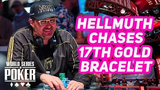 Phil Hellmuth Chases 17th World Series of Poker Gold Bracelet | $3,000 NLHE Final Table Stream